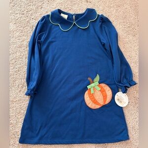 Zuccini Kids Charming Blue Pumpkin Dress